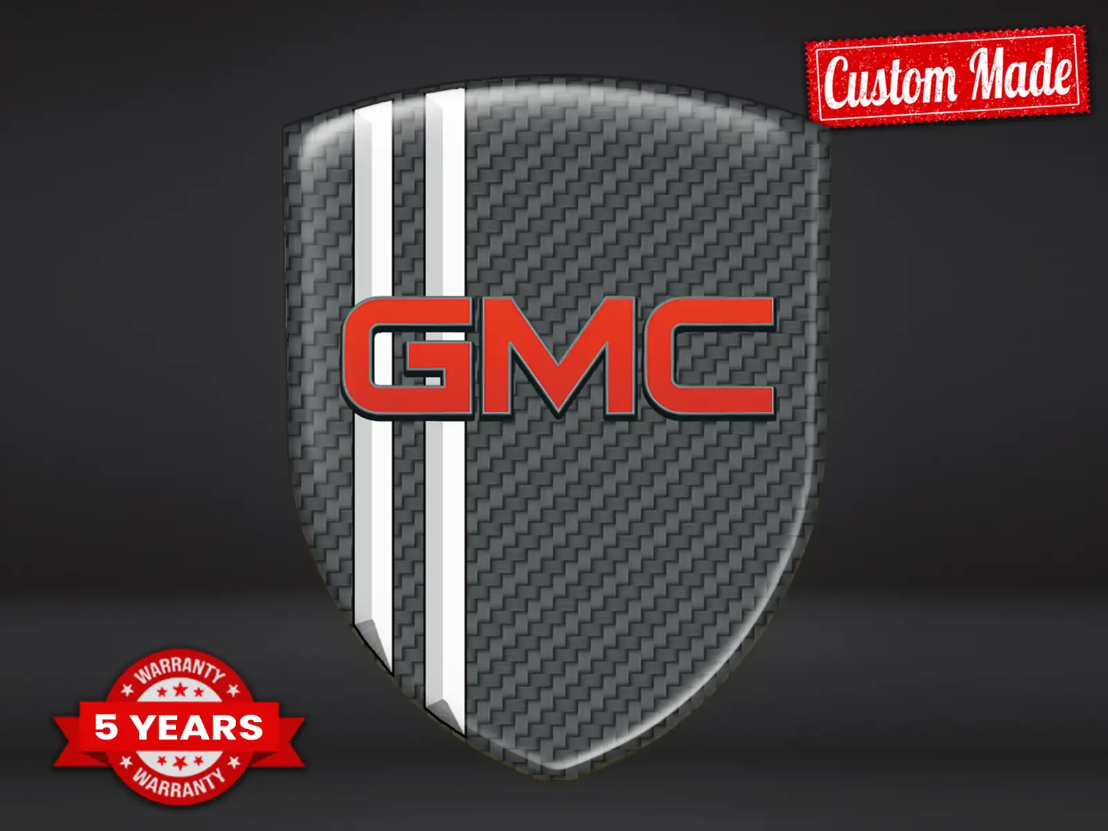 GMC Heckscheibenaufkleber Stern Exklusiv Modern